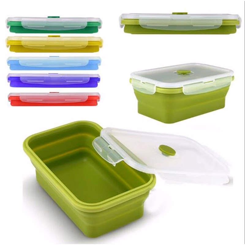 20 OZ Silicone Collapsible Lunch Box