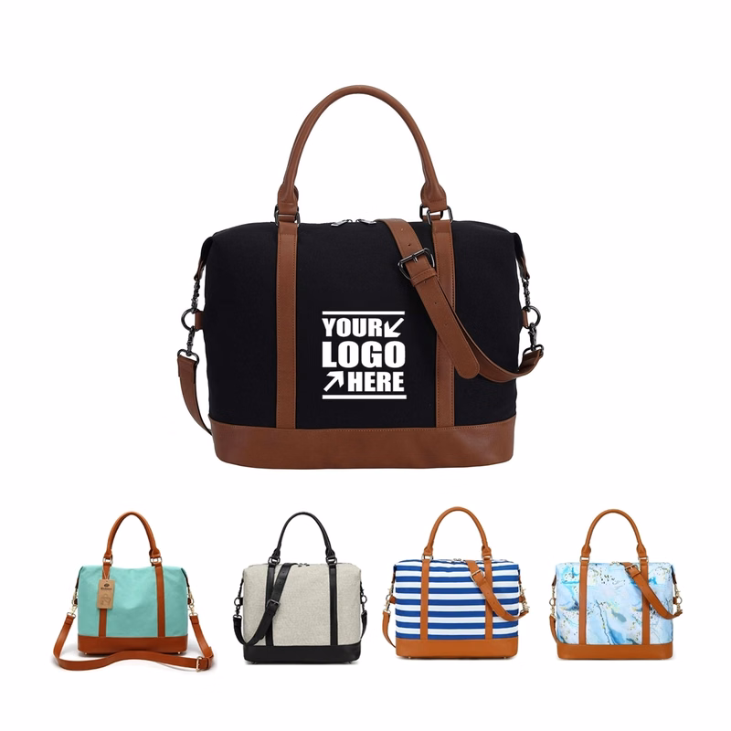 Women Ladies Canvas Weekender Bag