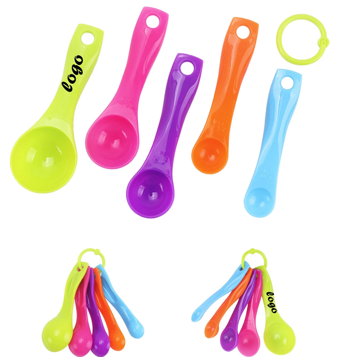Plastic Measuring Spoons Set 1