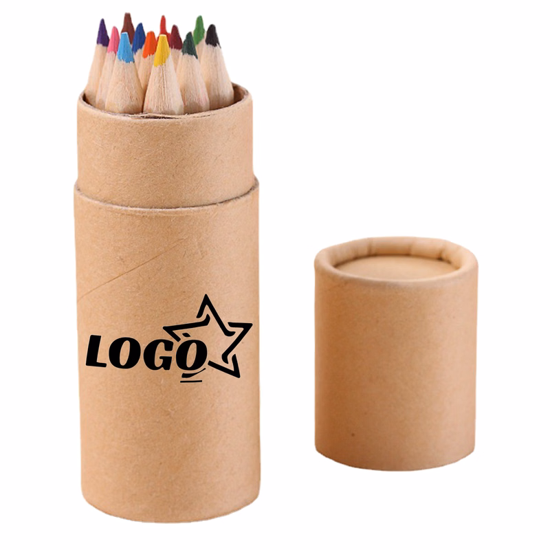 12 Colors Drawing Pencil Set In Tube