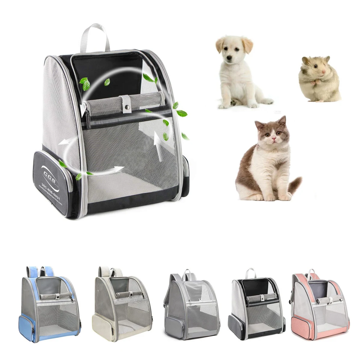 Pet Carrier Backpak 1