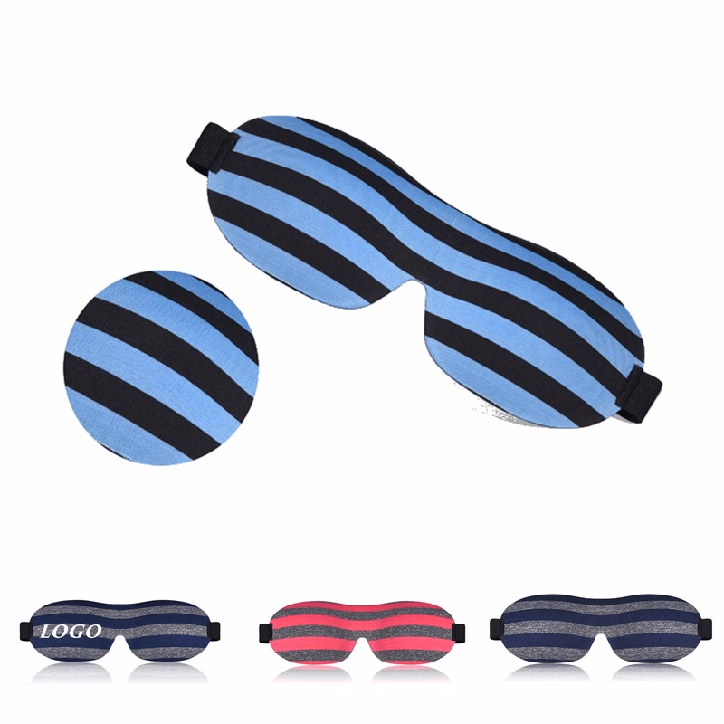 Stripe Blindfold Eye Mask MOQ 20PCS