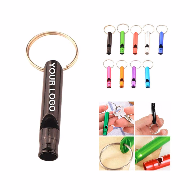 Portable Aluminum Whistle for Summer Camp