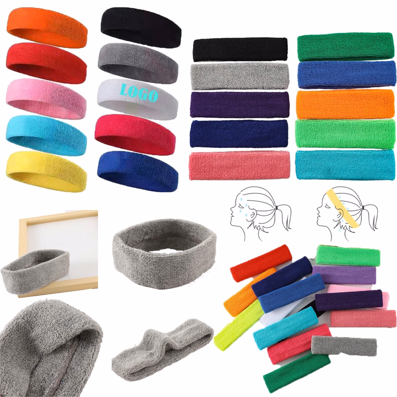 Sweat Absorbent Hairband For Sports