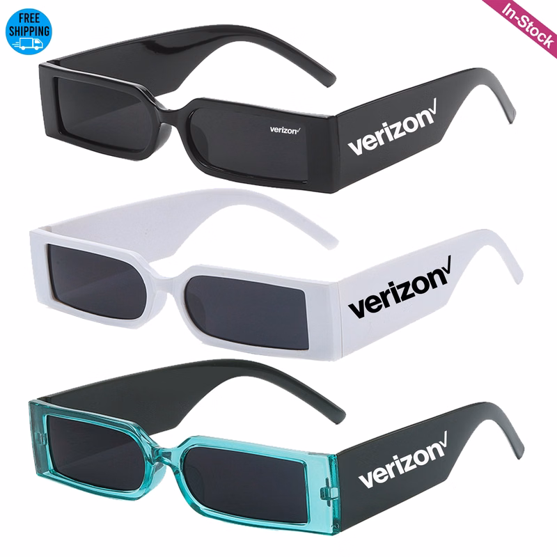 Wide Rectangle Sunglasses