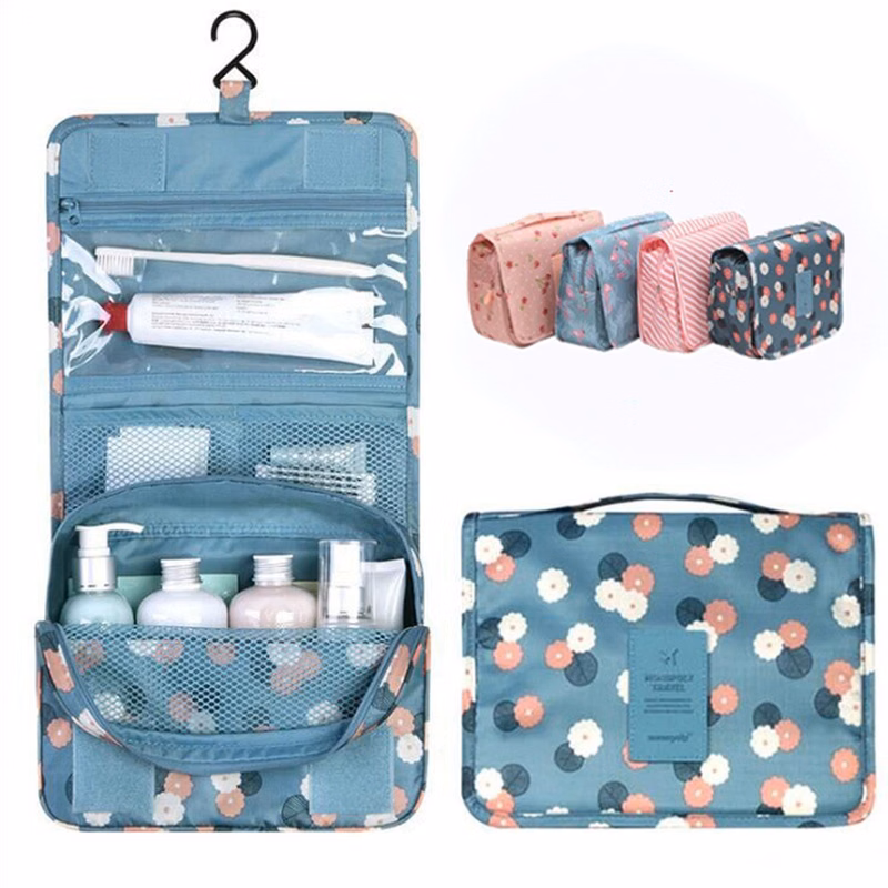 Portable Folding Cosmetic Hanging Bag