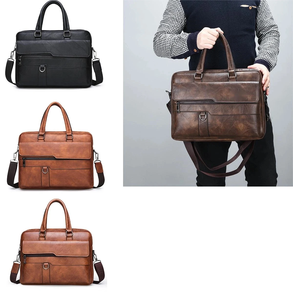 Leather briefcases 1