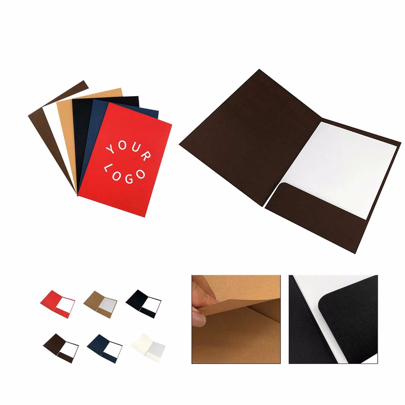 Kraft Paper Folder A4 Cardboard Durable