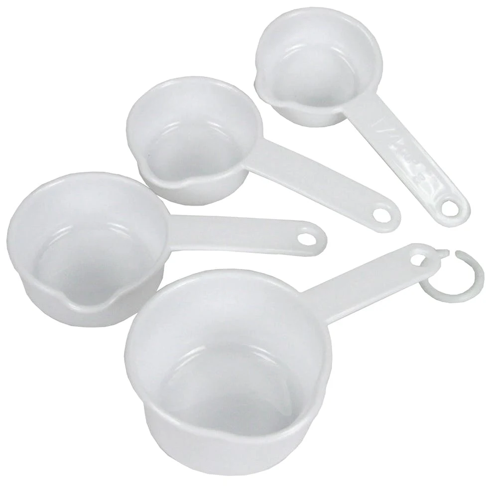Measuring Cup Sets - 4 Sizes White 1