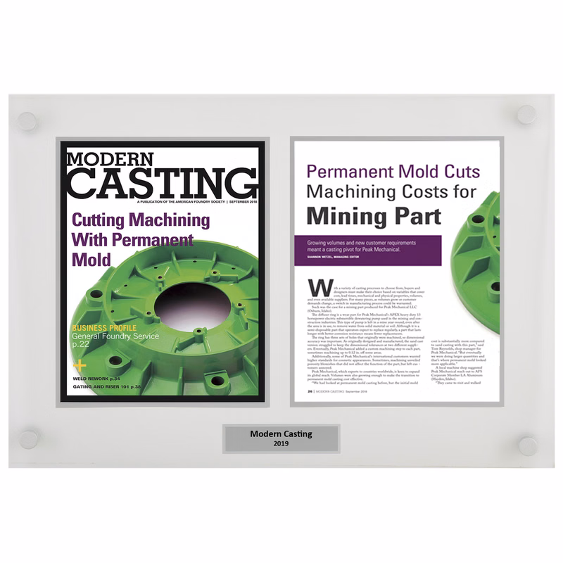 Celebrity Media Award Plaque
