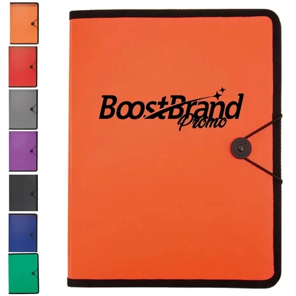 Custom A4 Document Folder with String Closure — Professional Organization & Travel 1