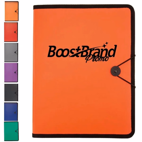 Custom A4 Document Folder with String Closure — Professional Organization & Travel