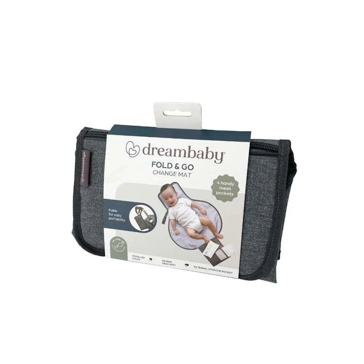 Fold & Go Change Mat Charcoal 1
