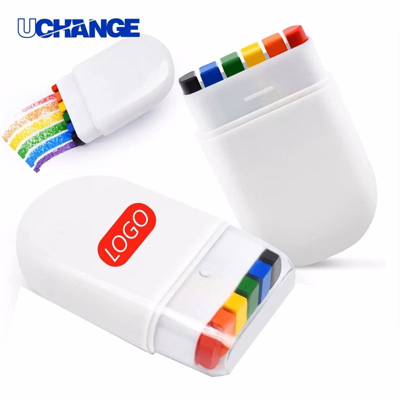 6-Color Party Rainbow Crayon for Events