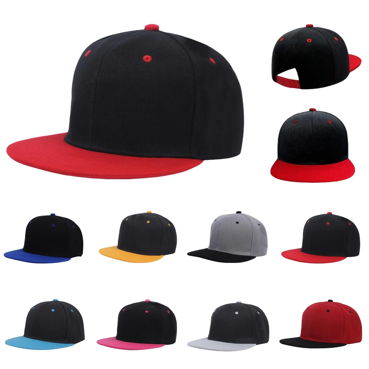 Two Tone Snapback Cap 1