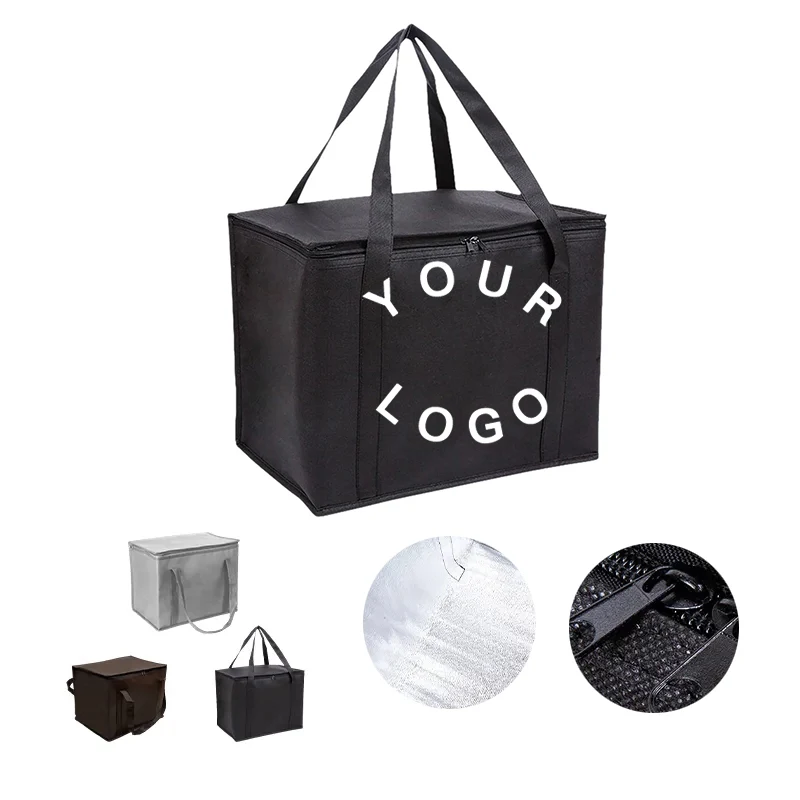Insulated Non Woven Cooler Bag 16.2x13x10.3 1