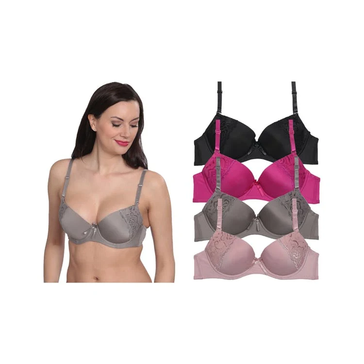 Women's Underwire Bras - Lightly Padded Size 34B-38C 1