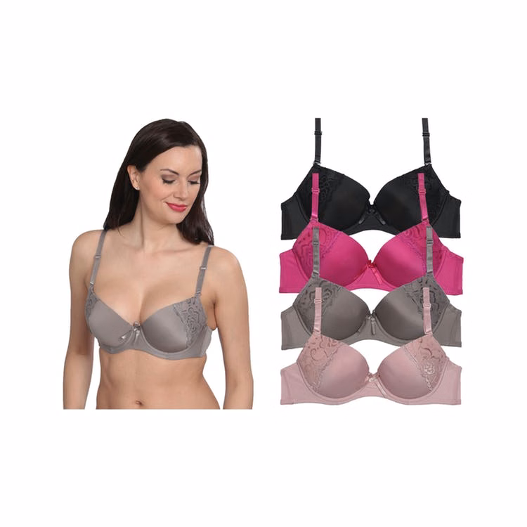 Women's Underwire Bras - Lightly Padded Size 34B-38C