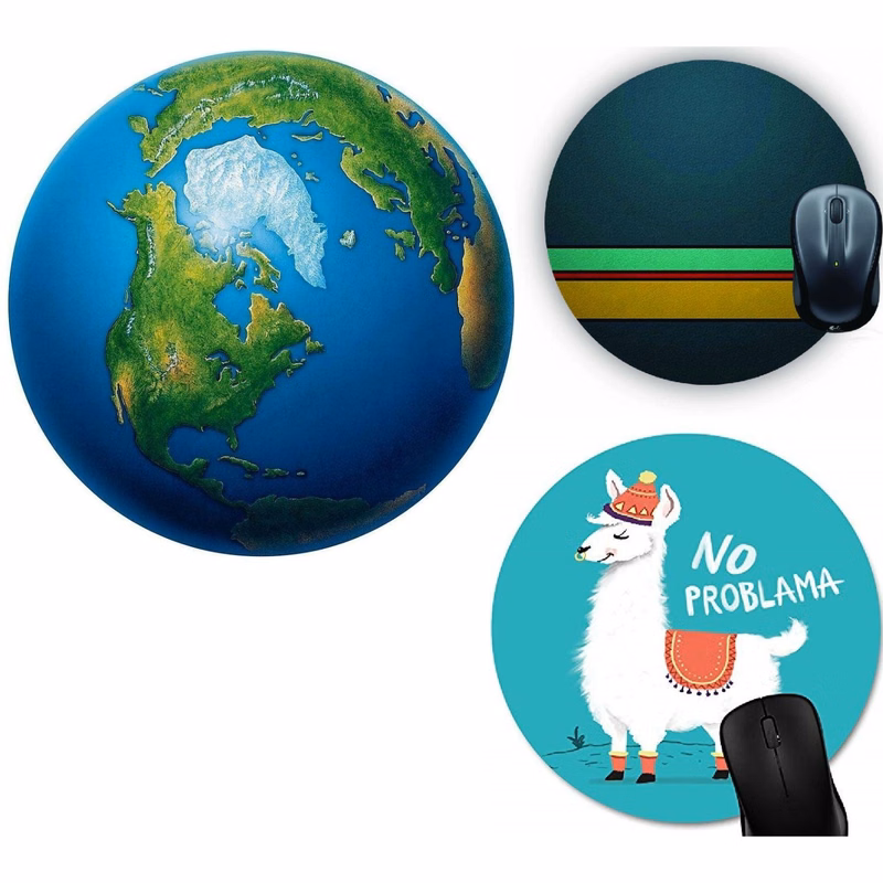 Full Color Sublimation Round Mouse Pads