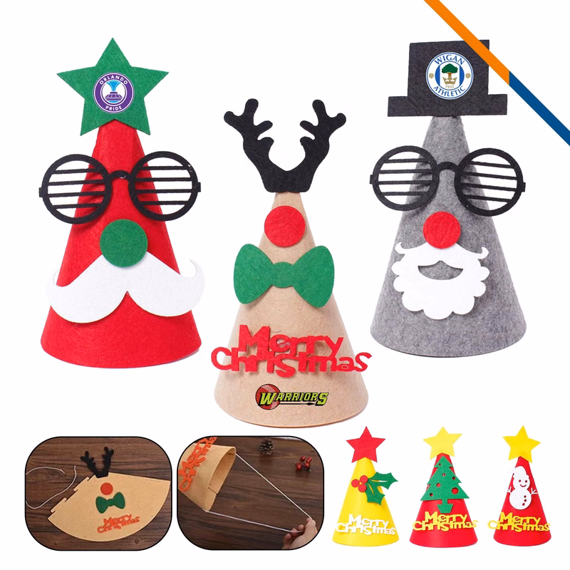 Jexin Christmas Party Hats