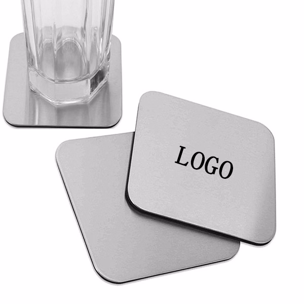 Stainless Steel Square Beverage Coaster