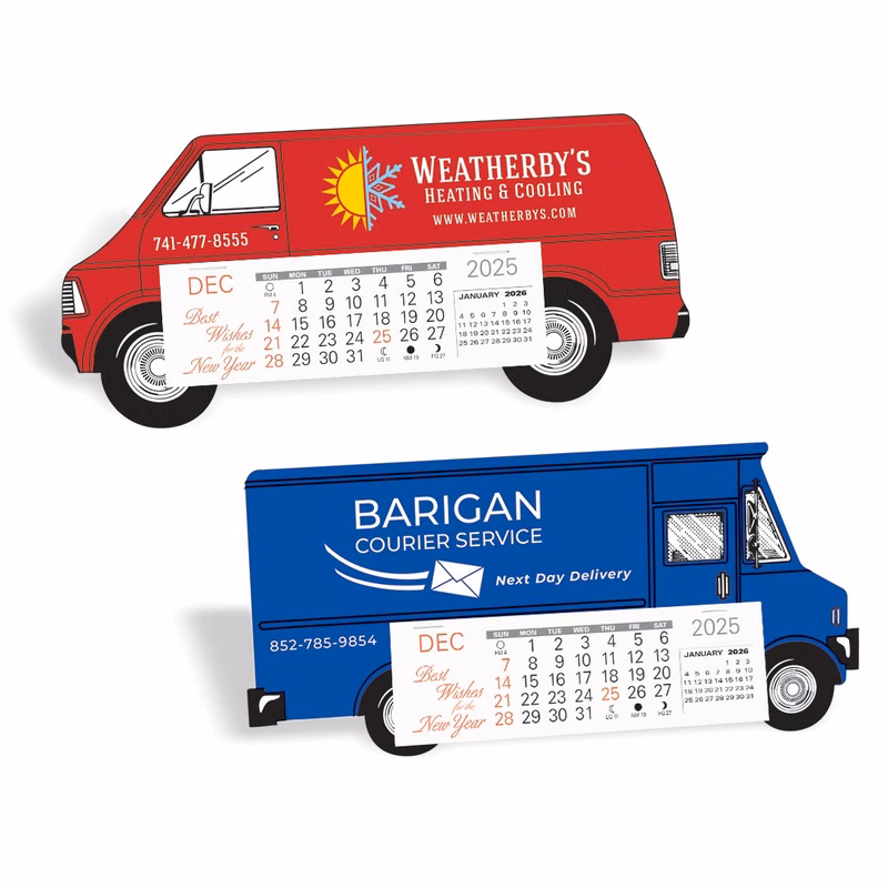 Truck Desk Calendar - Custom