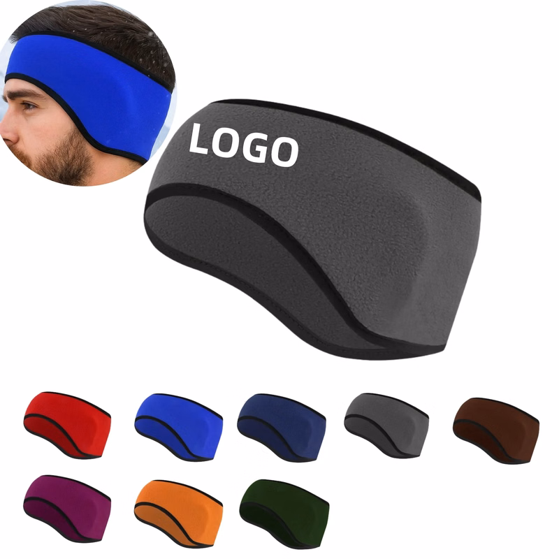 Thermal Fleece Ear Warmer Cover Headband Running Head Wrap