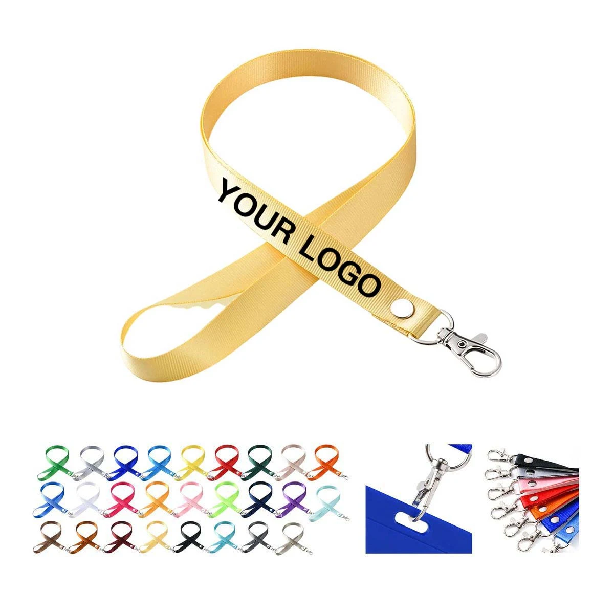 Polyester Strap with Secure Clasp for Events 1
