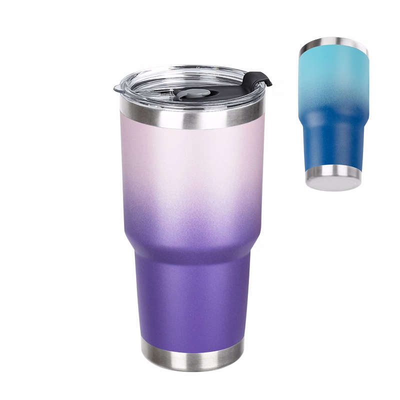30 Oz Stainless Steel Insulated Travel Mug-Gradient