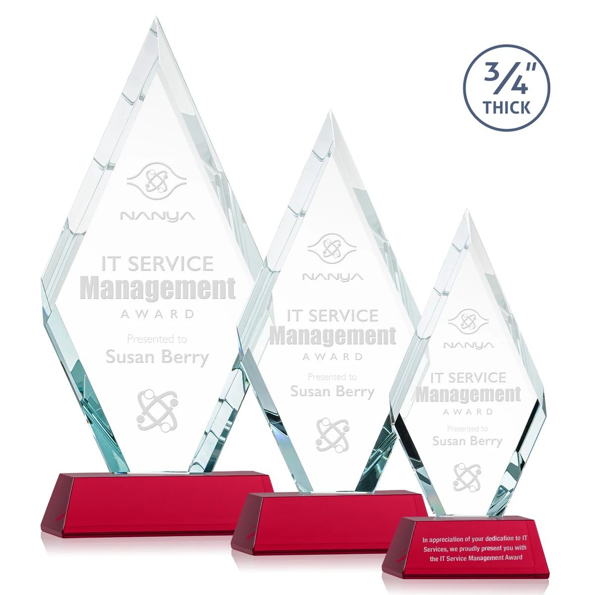 Richmond Award on Newhaven Base - Red 1