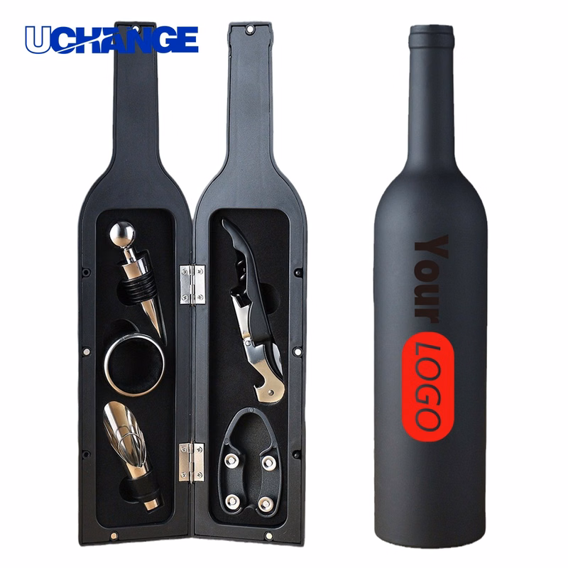 Red Wine Bottle Opener Set (5-Piece)
