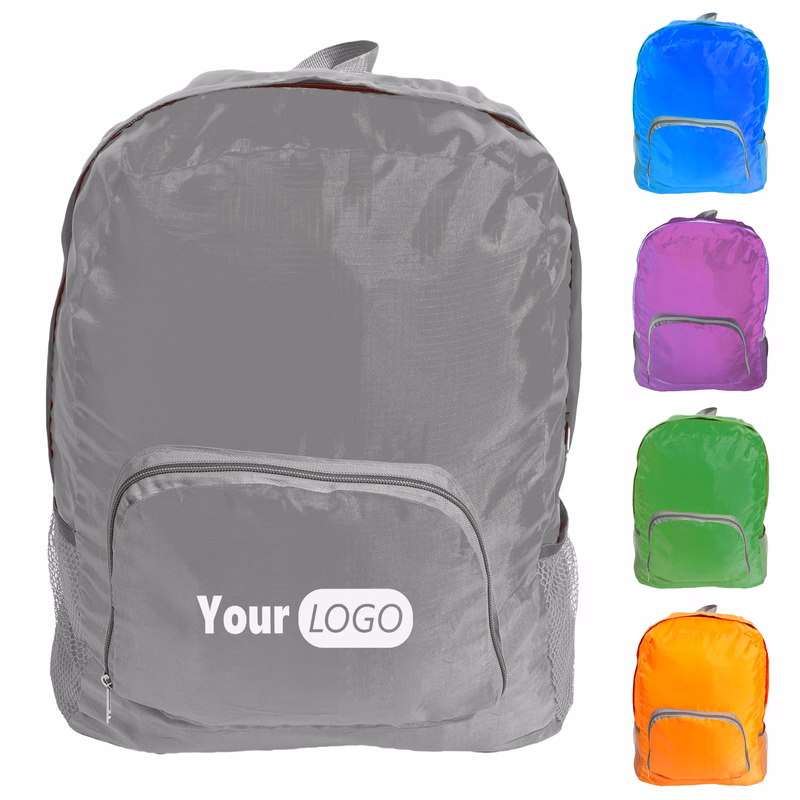 Polyester Eco-Friendly Foldable Backpack For Branding
