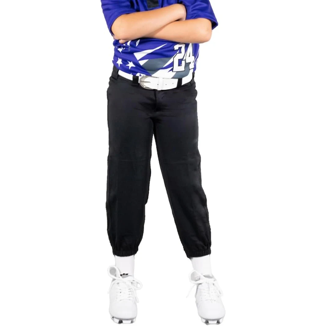 RIP-IT Girls's Revolution Softball Pants - Athletic Cut, custom youth shirt with logo imprint 1