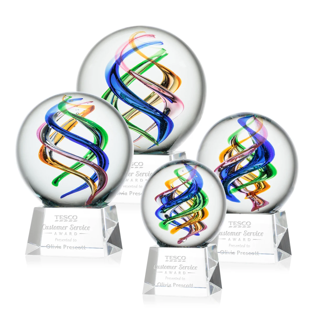 Galileo Award on Robson Base - Clear 1