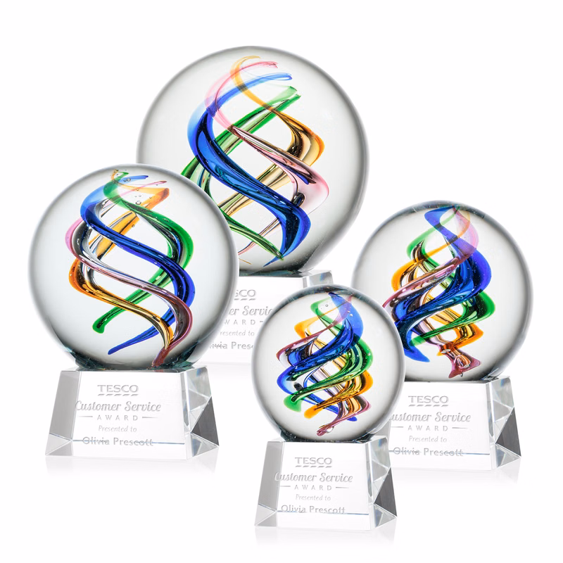 Galileo Award on Robson Base - Clear