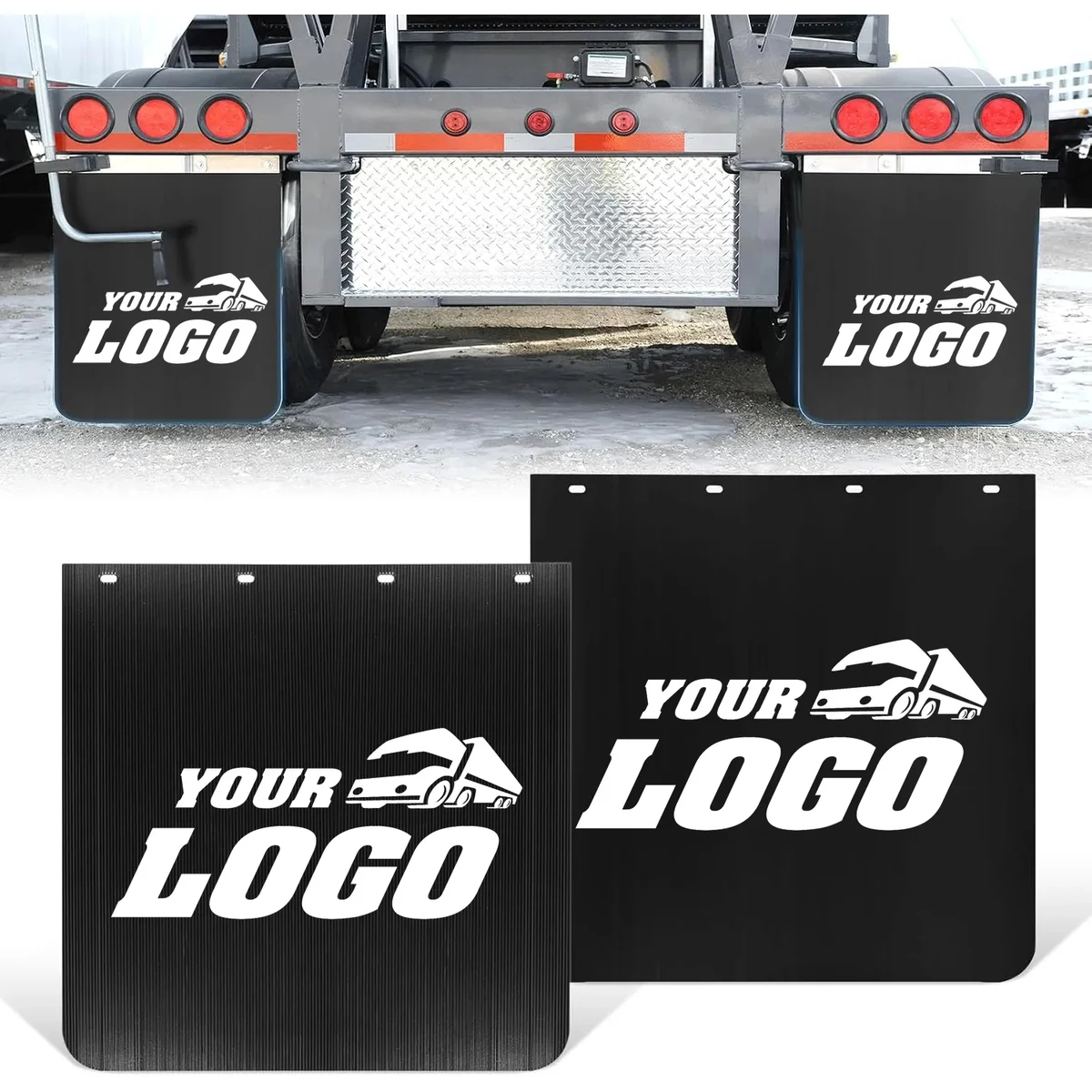 24"x24" Heavy-Duty Universal Mud Flaps 1