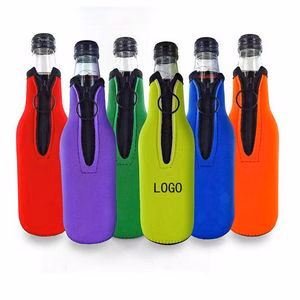 Zippered Beverage Insulator Sleeve 11oz