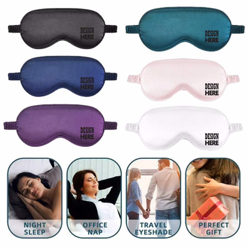 Double Sided Silk Like Blackout Eye Mask