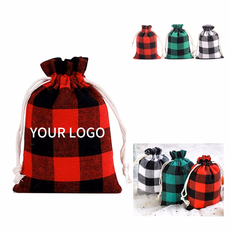 Natural Cotton Gift Pouch with Drawstring Closure