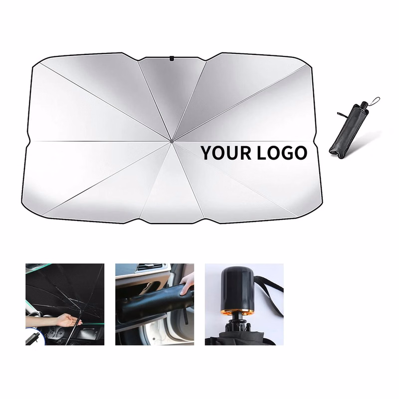 Polyester Windshield Shade with Foldable Design