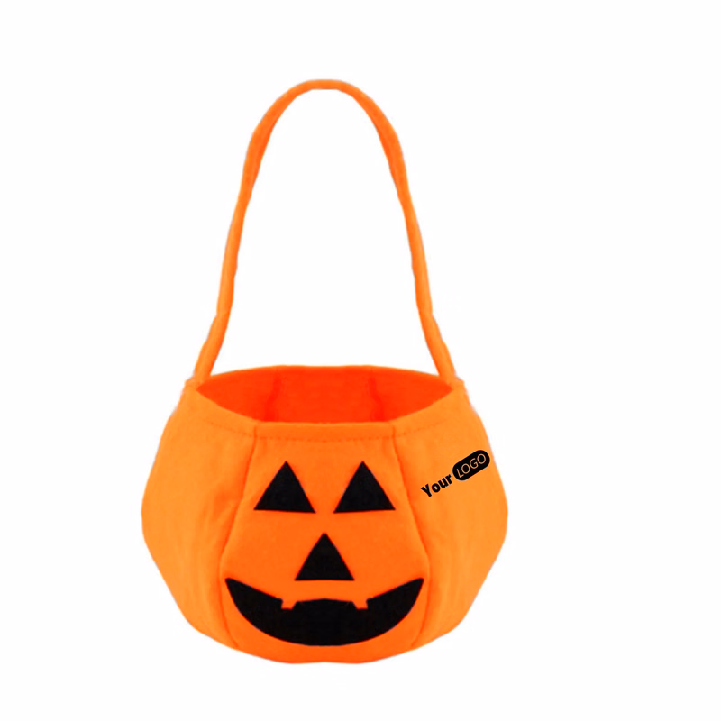 Halloween Party Supplies Non-woven Fabrics Pumpkin Bags