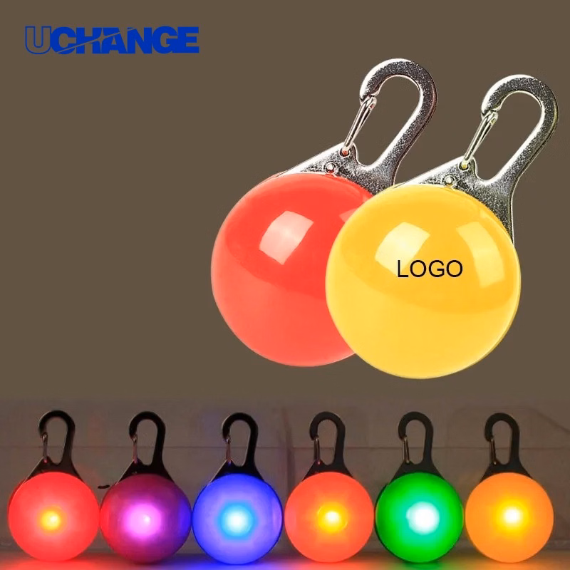 Pet Light LED Keychain Clip-On Safety Light for Night Use