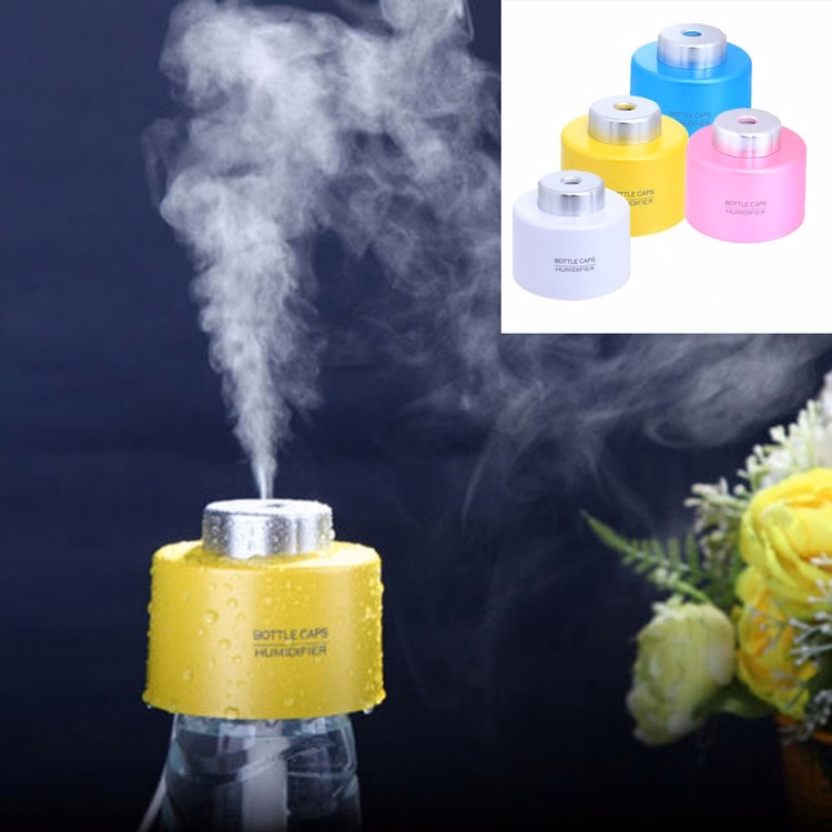 iBank ® Portable Bottle Cap Air Humidifier with USB Cable