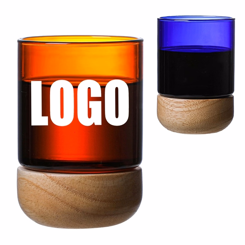 Custom 9 OZ. / 280ML Glass Tea Coffee Drink Gift Cup