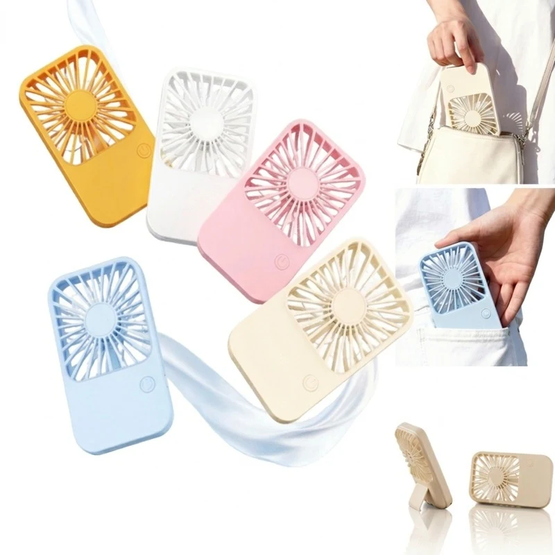 Ultra-Slim USB Rechargeable Mini Handheld Fan 1