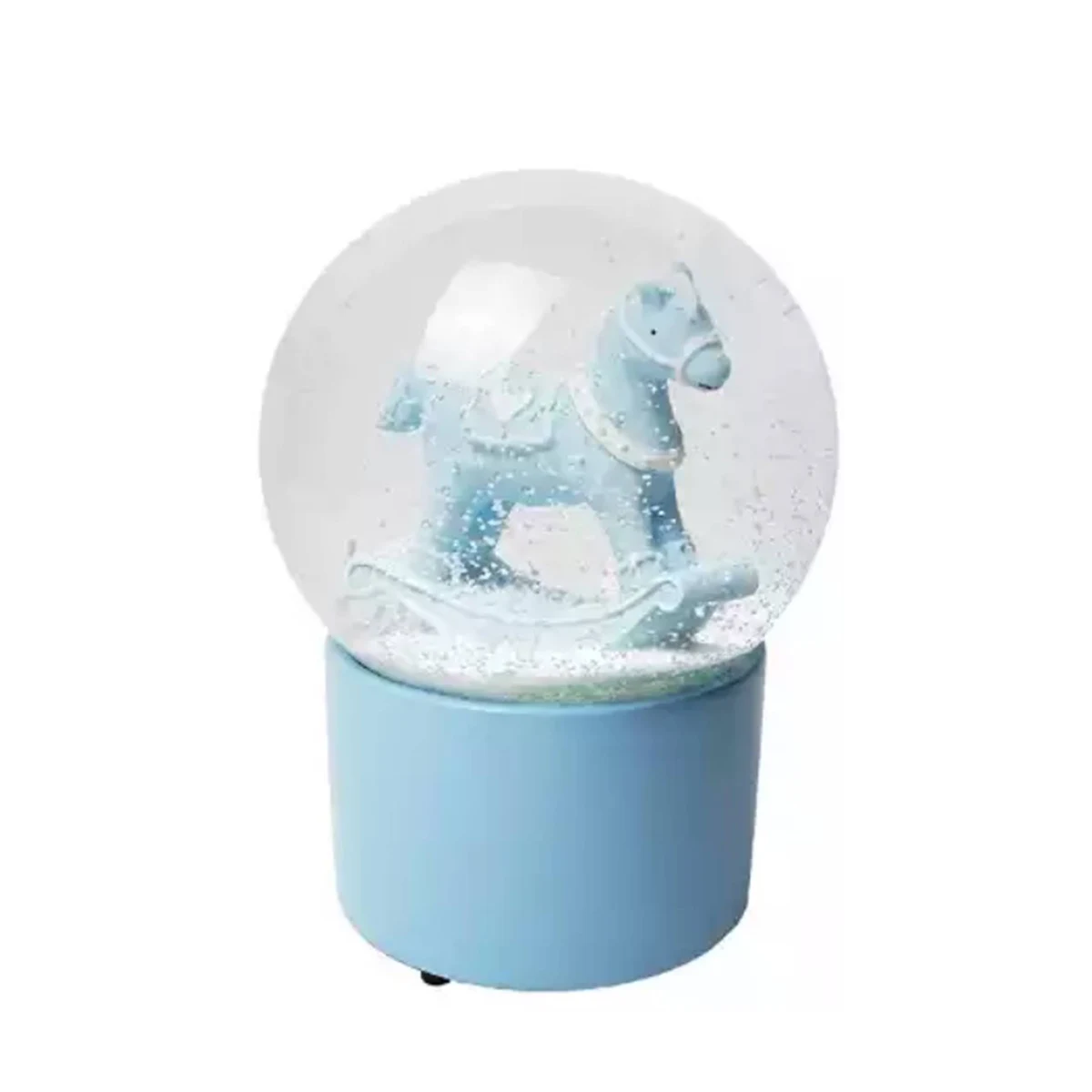 Custom Rocking Horse Snow Ball 1