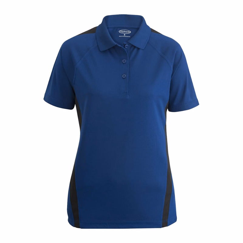 Ladies Snag-Proof Color Block Short Sleeve Polo