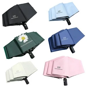 Auto Open Close Umbrella With Sun And Rain Protection 1