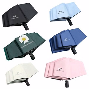 Auto Open Close Umbrella With Sun And Rain Protection