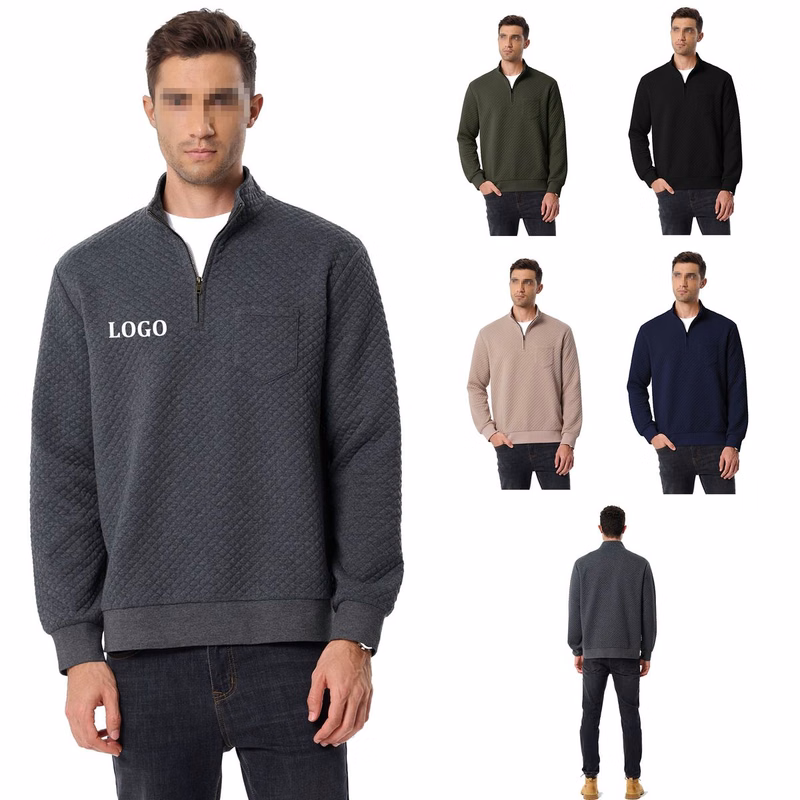 Men's Quarter Zip Sweatshirt